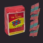 Big Tom Thumbs, 10 Strips, 30 crackers
