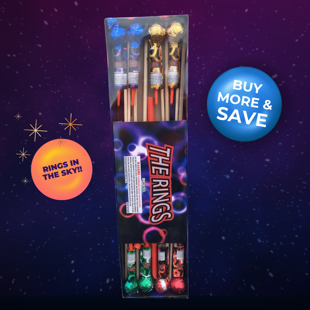 Ring Rockets, 8 pc - Rockets